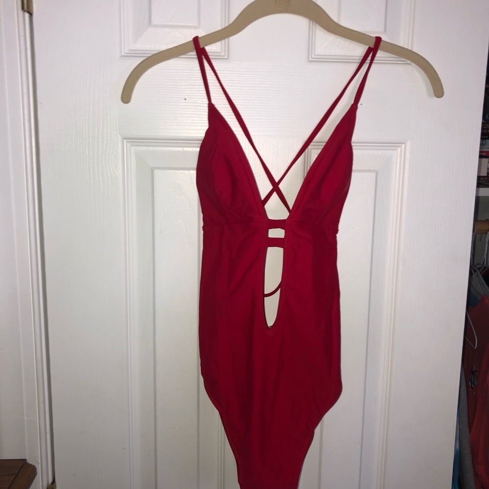Red One Piece from Abercrombie and Fitch